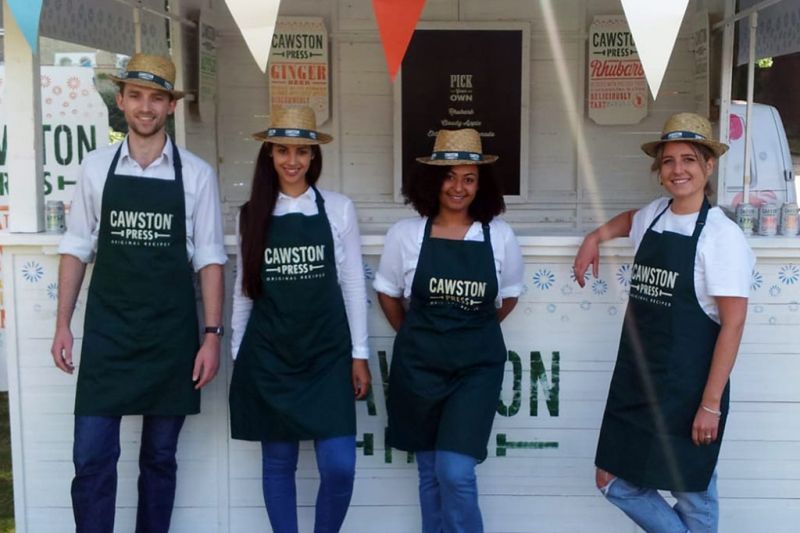 Cawston press promotional staff promo agency