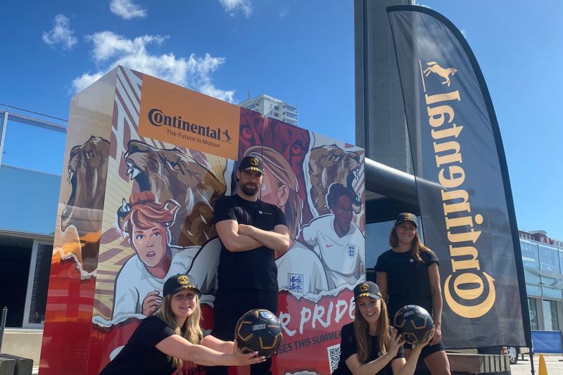 Promotional staffing event staff continental tyres