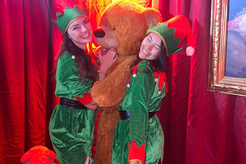 Elves christmas grotto promo agency